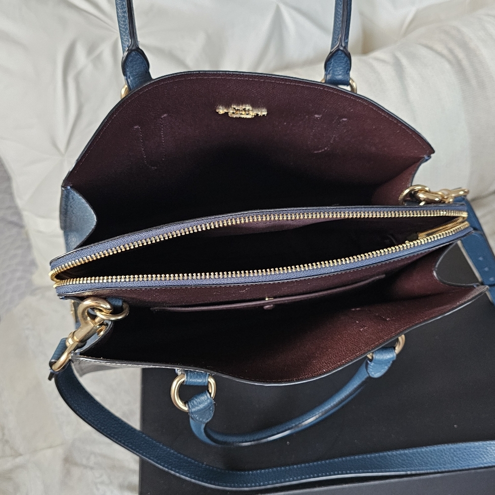 Coach Channing Carryall In Colorblock - Picture 9 of 12